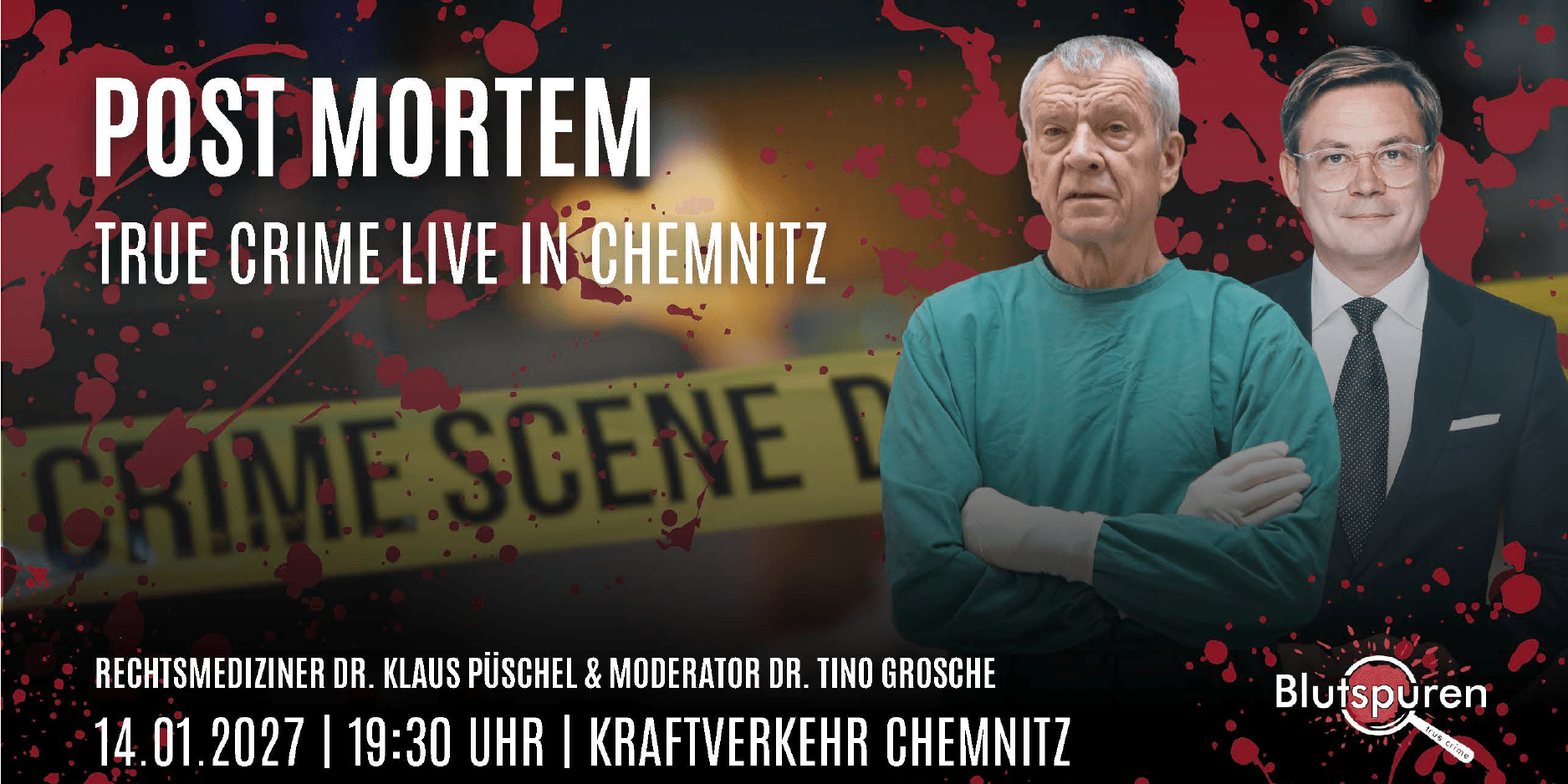Post Mortem: Rechtsmedizin I True Crime live